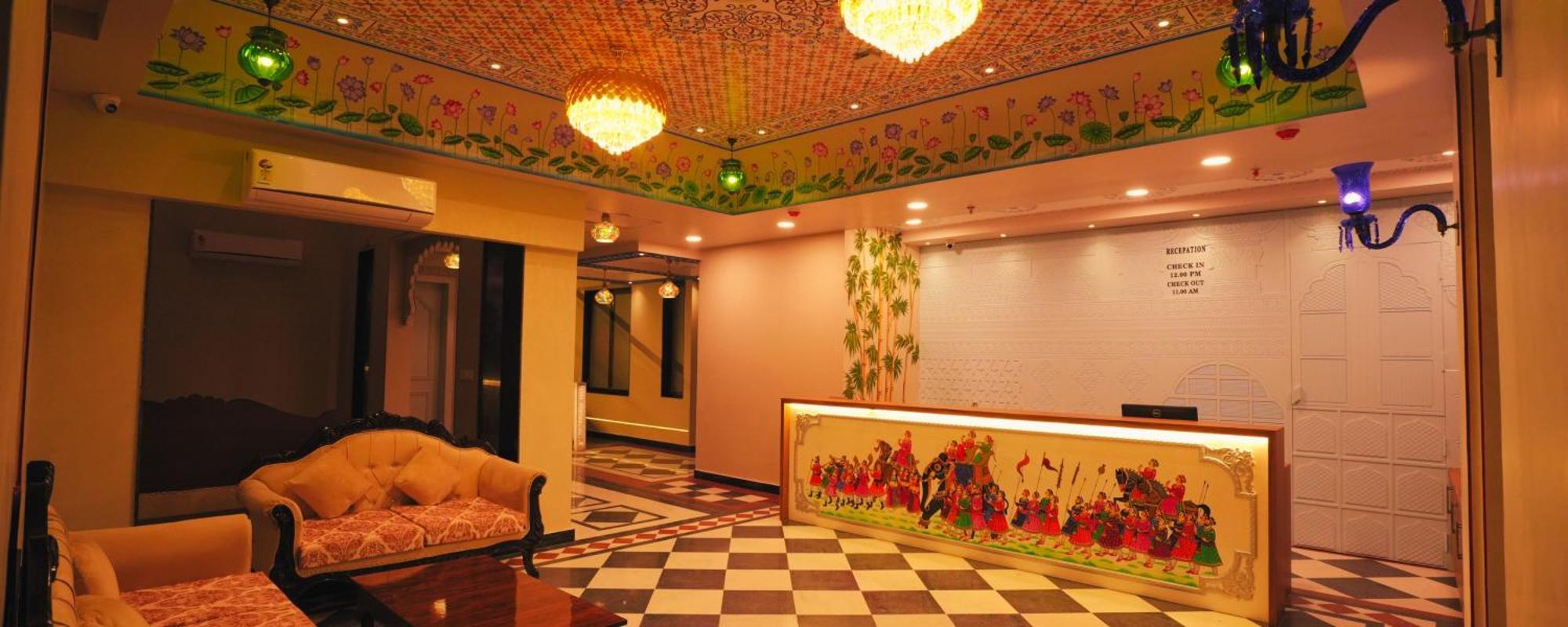 The Biletha Bagh Hotel Udaipur Exterior foto