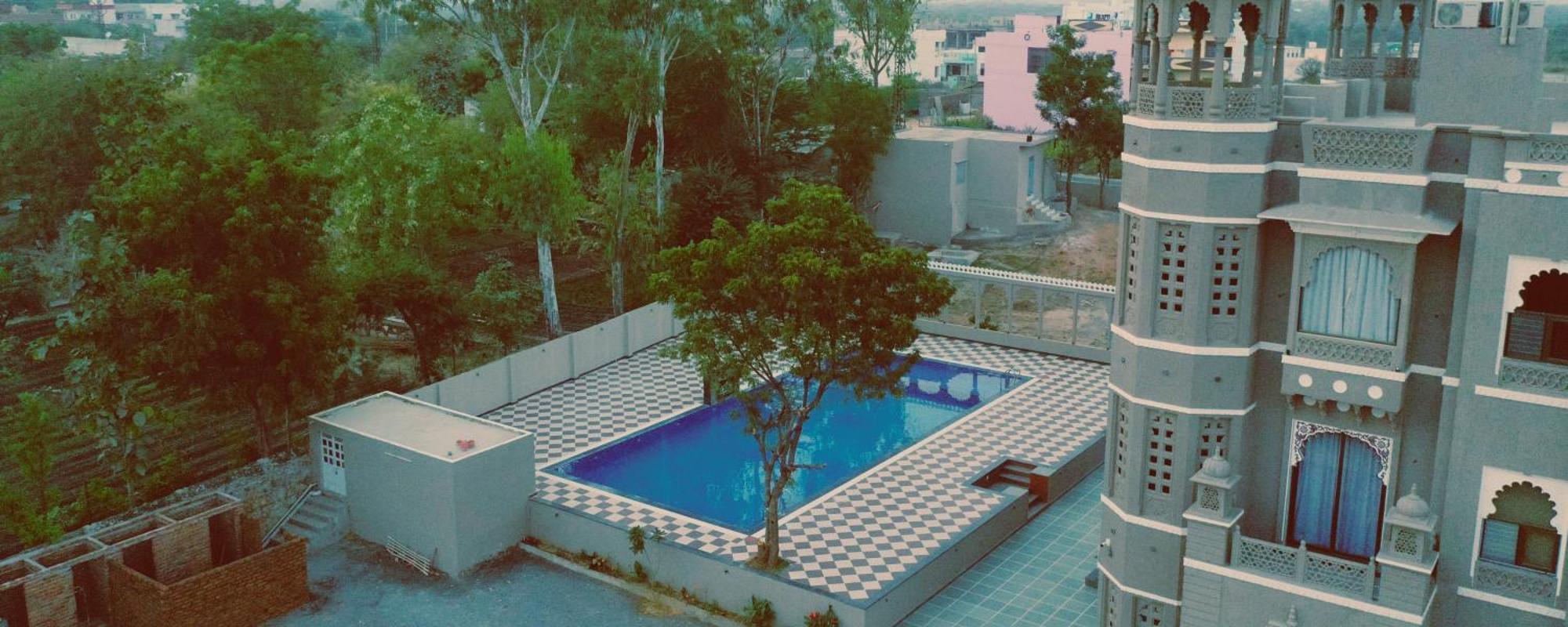 The Biletha Bagh Hotel Udaipur Exterior foto